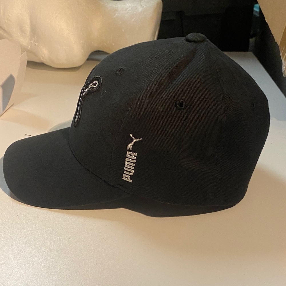 Puma Classic Black Kids Youth Cap Hat - Picture 2 of 6